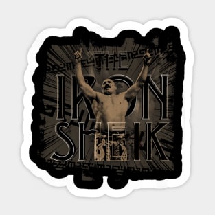 Iron Sheik Grunge Sticker